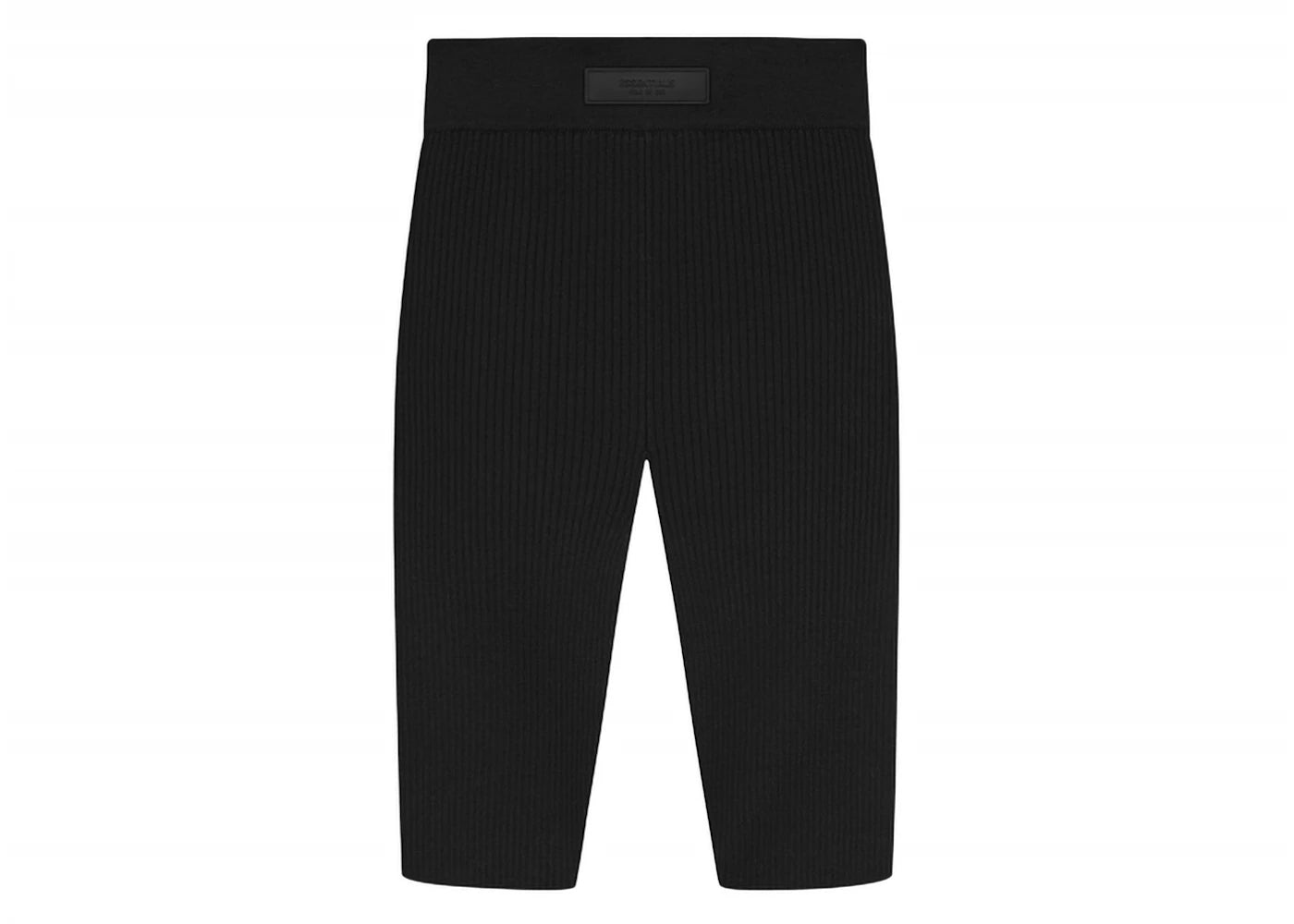 Fear of God Essentials Core Collection Women's Knit Biker Short Black