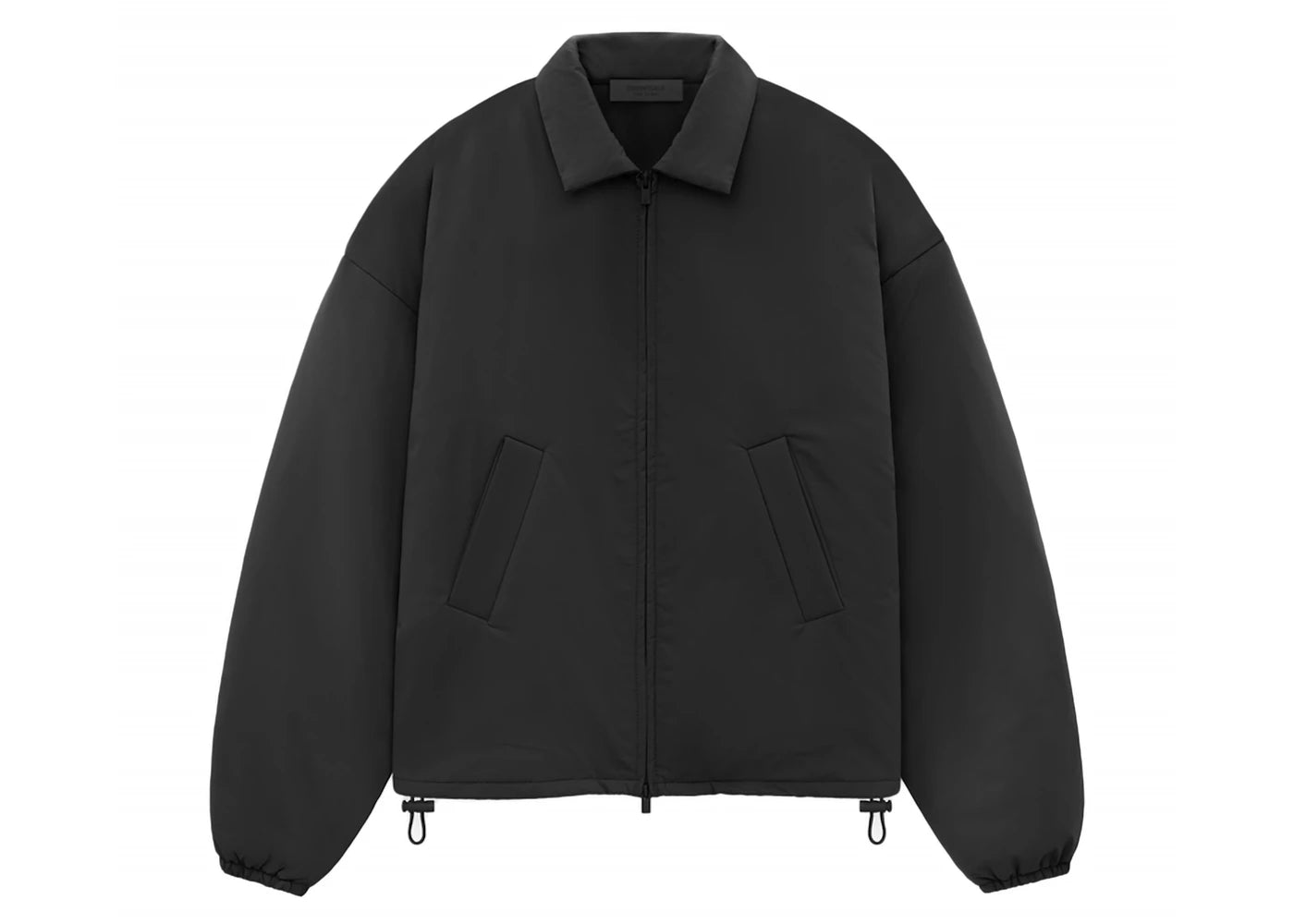 Fear of God Essentials Core Collection Women's Nylon Shell Bomber Black