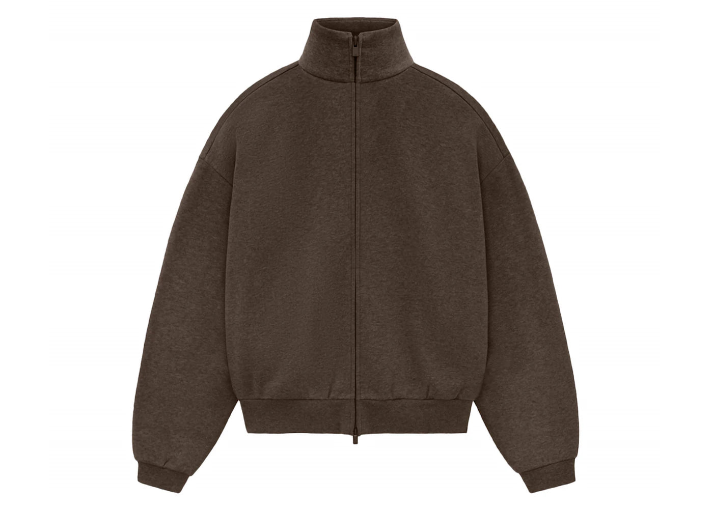 Fear of God Essentials Core Collection Women's Zip Up Jacket Heather Wood