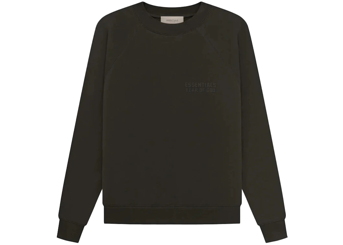 Fear of God Essentials Crewneck Sweatshirt Off Black