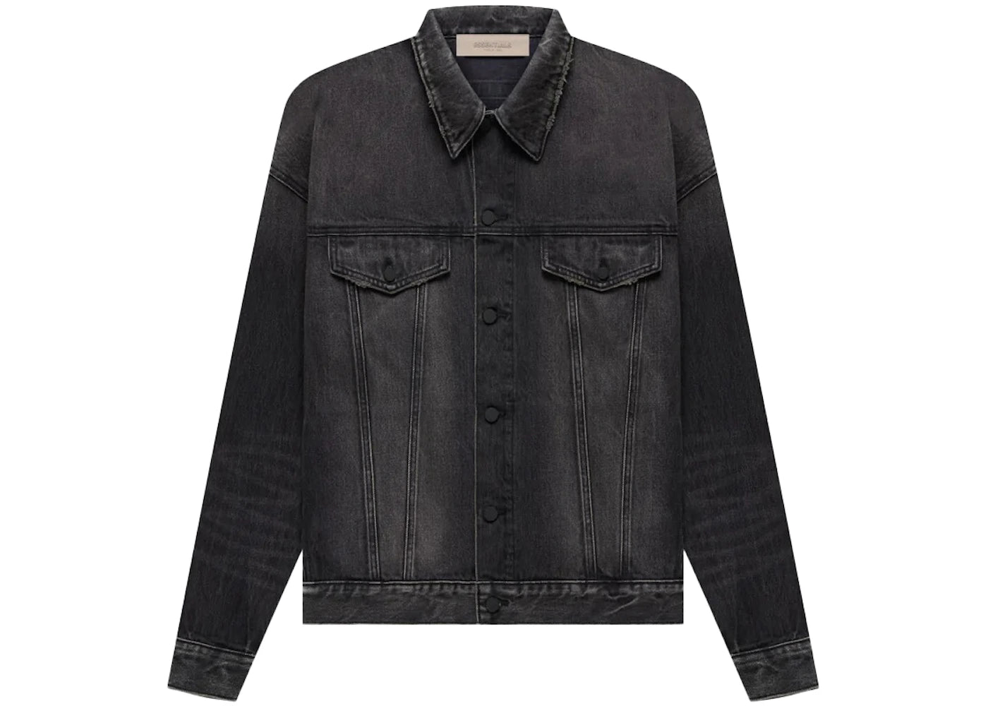 Fear of God Essentials Denim Jacket Black