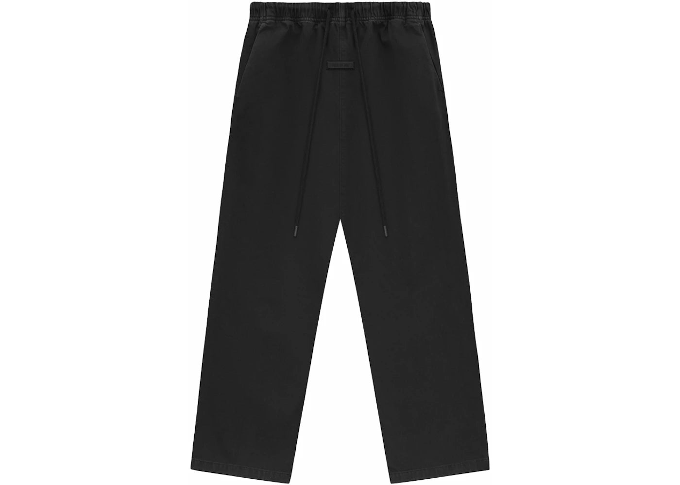 Fear of God Essentials Denim Lounge Pants Overdye Black Denim