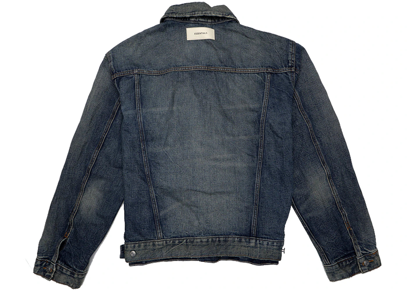 Fear of God Essentials Denim Trucker Jacket Indigo