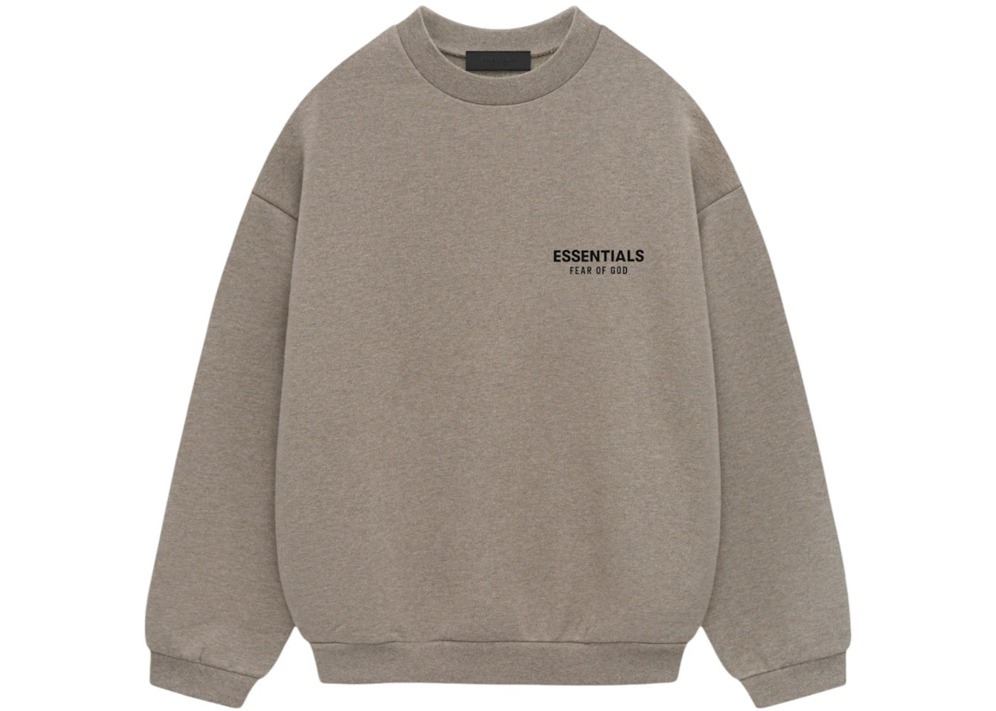 Fear of God Essentials Fleece Crewneck (FW24) Heather Gray