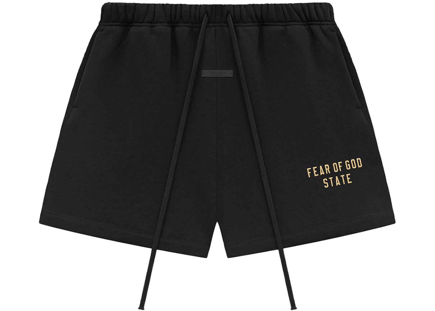 Fear of God Essentials Fleece Soccer Short Black