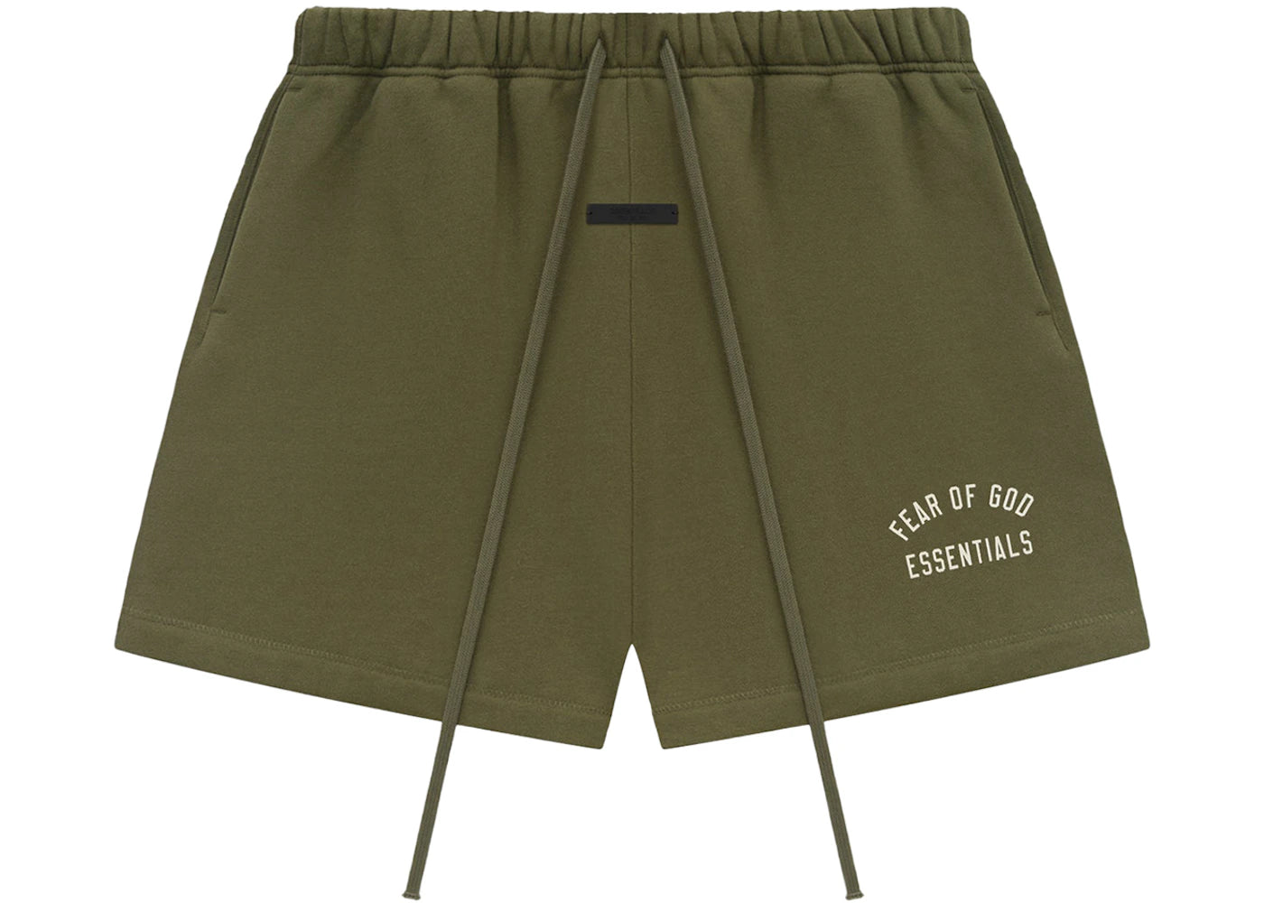 Fear of God Essentials Fleece Soccer Short Military