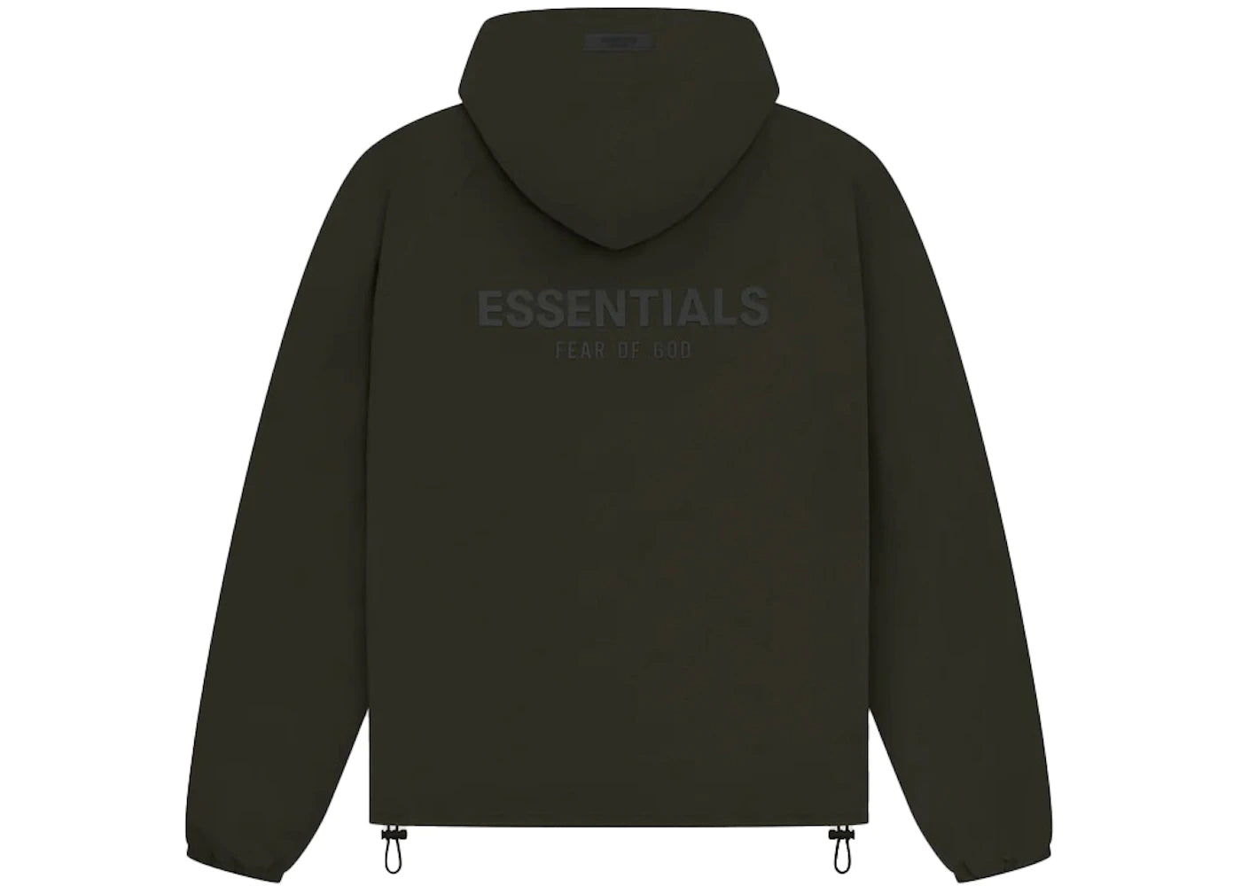 Fear of God Essentials Fullzip Jacket Off Black