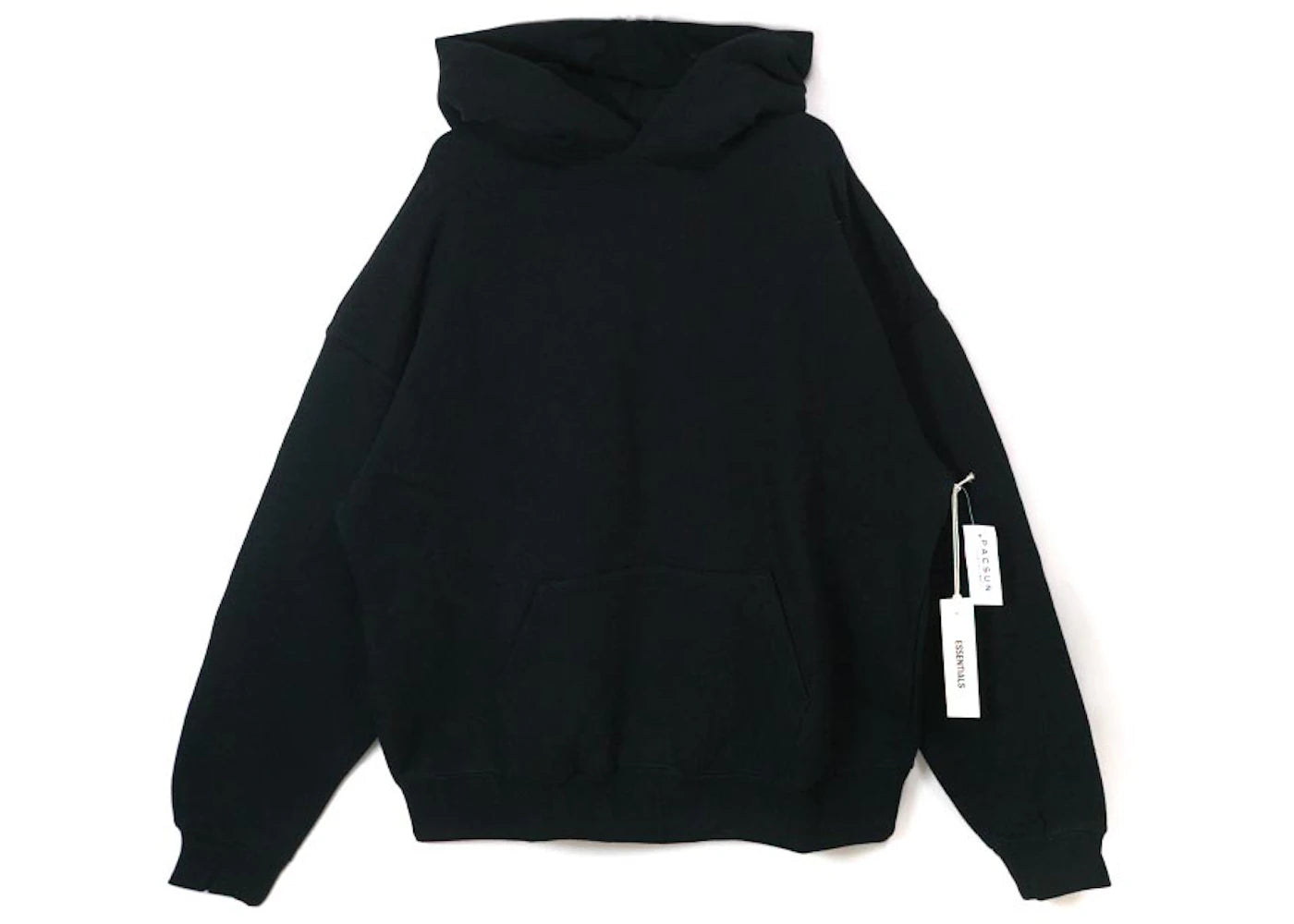 Fear of God Essentials Graphic Pullover Hoodie Black