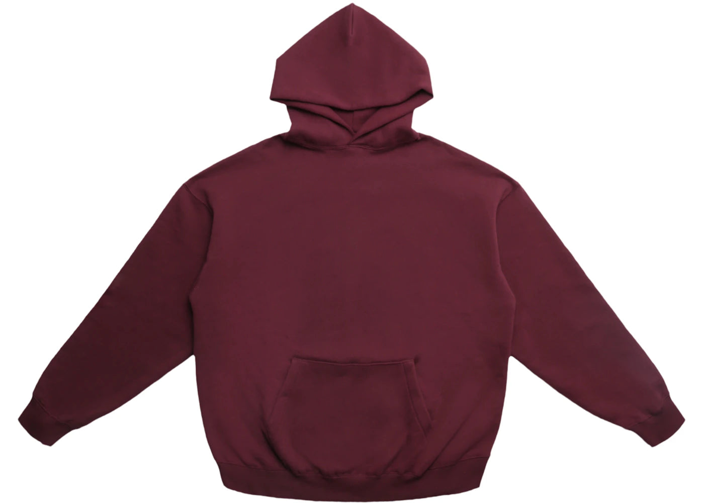 Fear of God Essentials Graphic Pullover Hoodie Burgundy