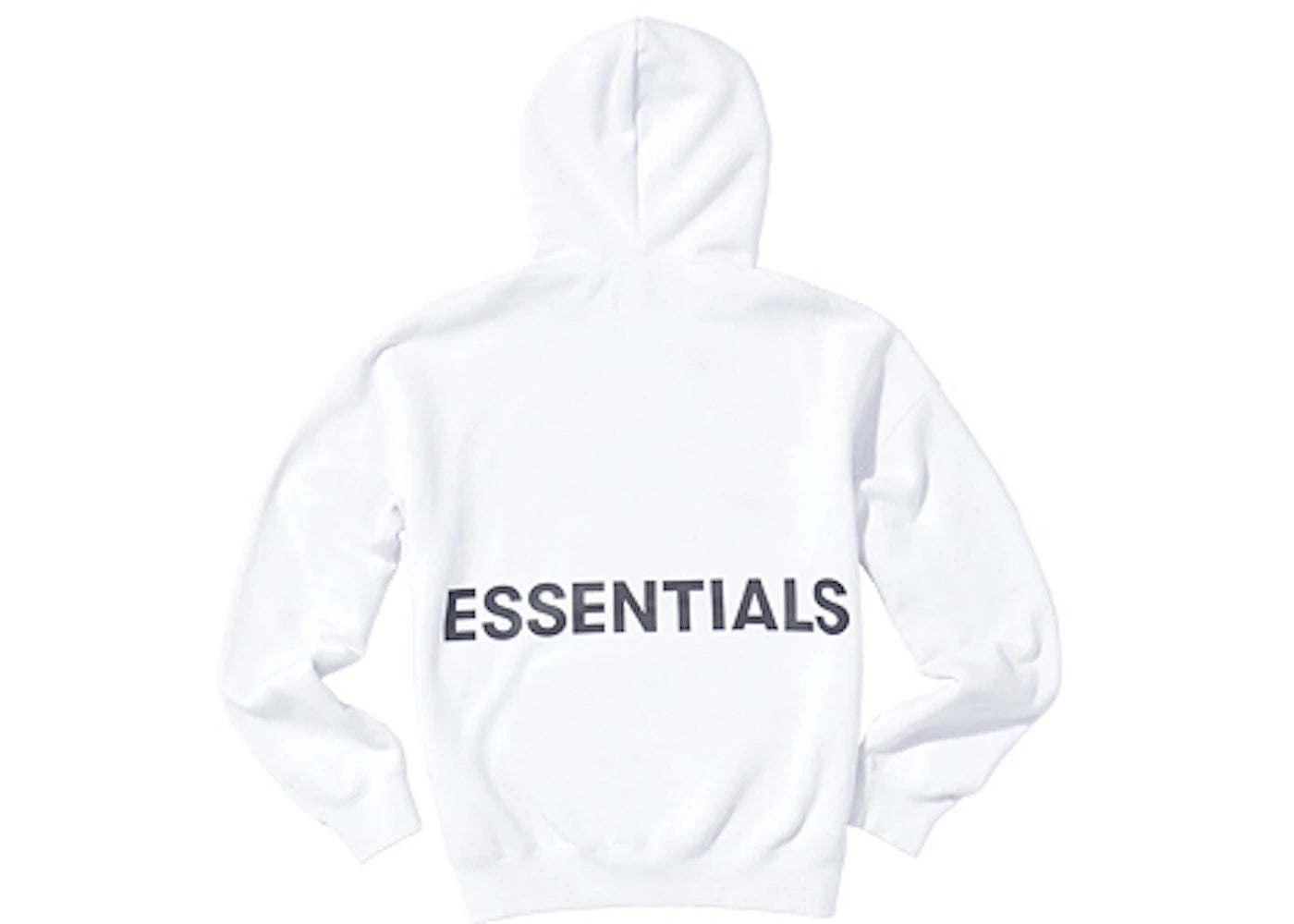 Fear of God Essentials Graphic Pullover Hoodie White