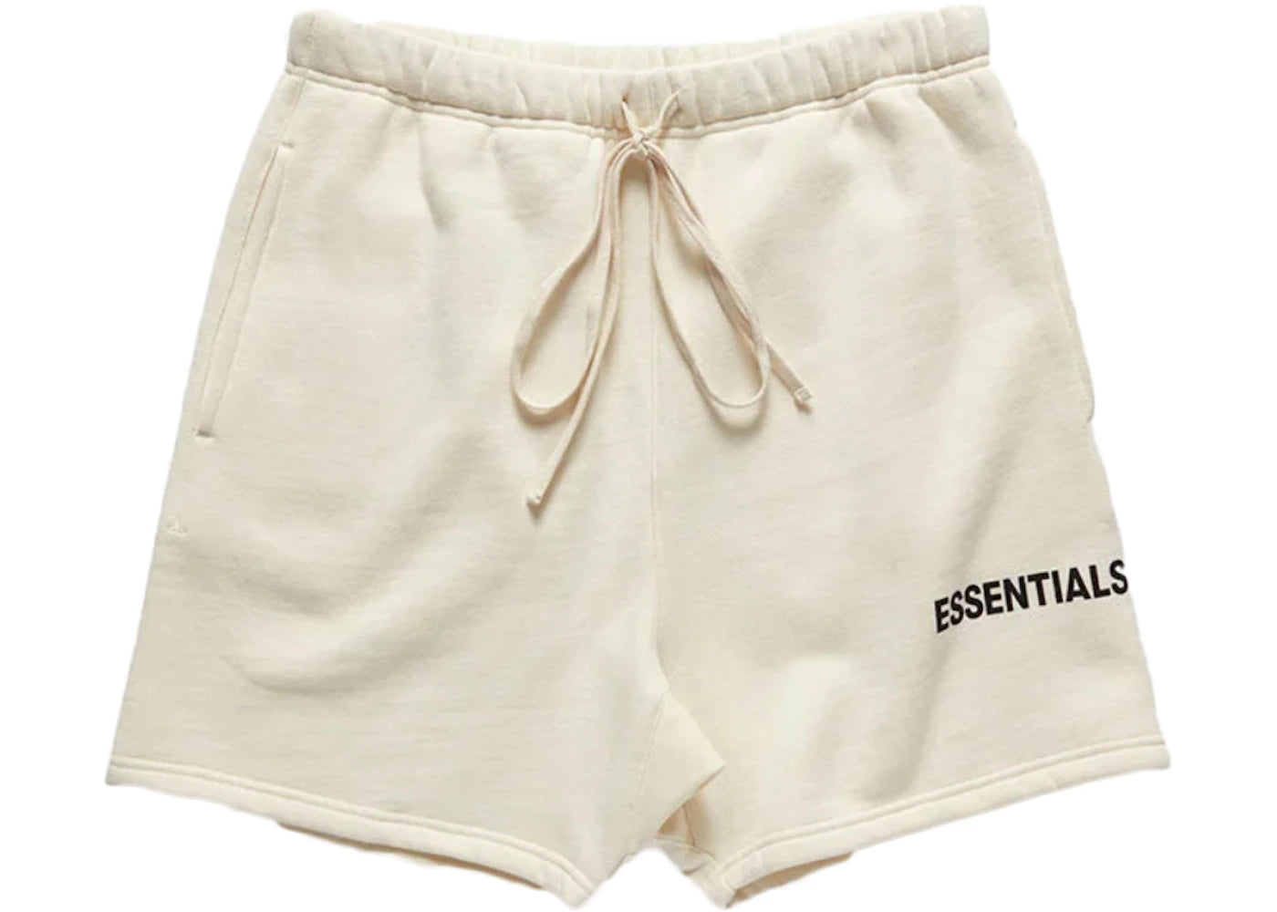 Fear of God Essentials Graphic Sweat Shorts Cream