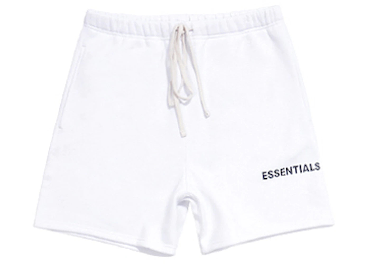 Fear of God Essentials Graphic Sweat Shorts White