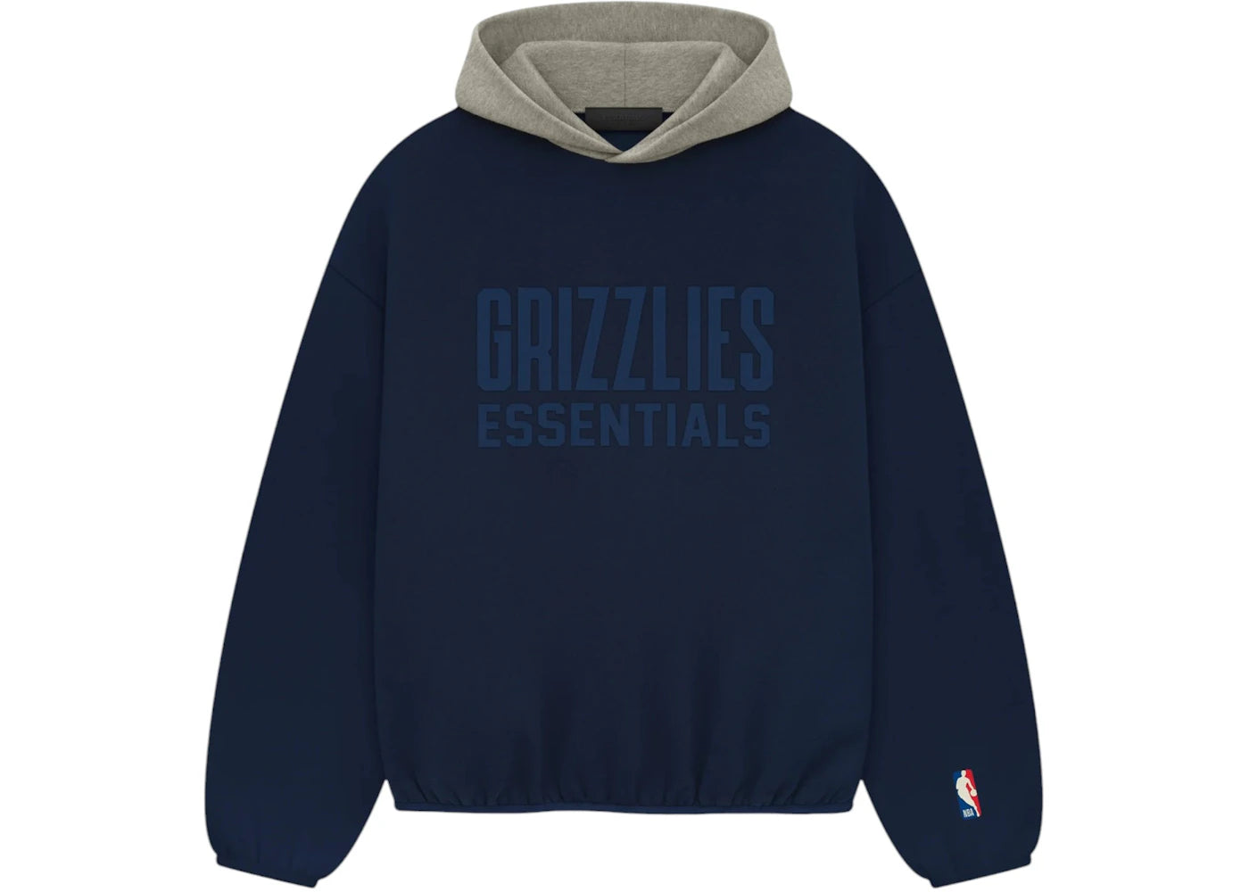 Fear of God Essentials Grizzlies Hoodie Navy