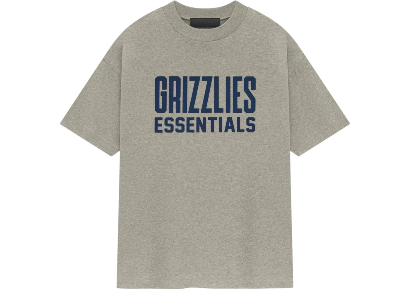 Fear of God Essentials Grizzlies Tee Warm Heather