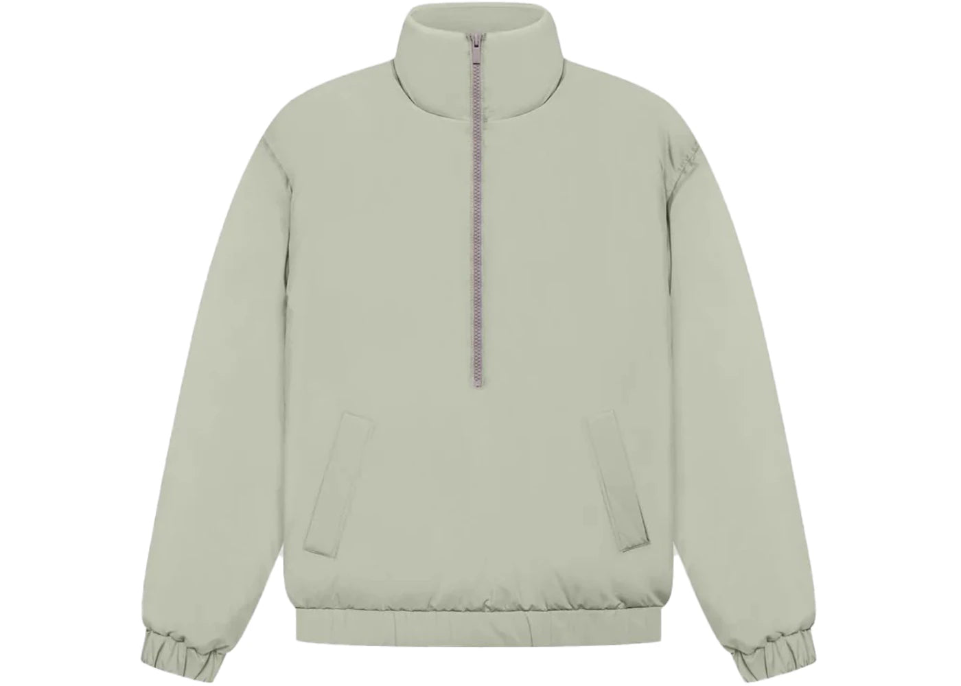 Fear of God Essentials Half-Zip Puffer Seafoam