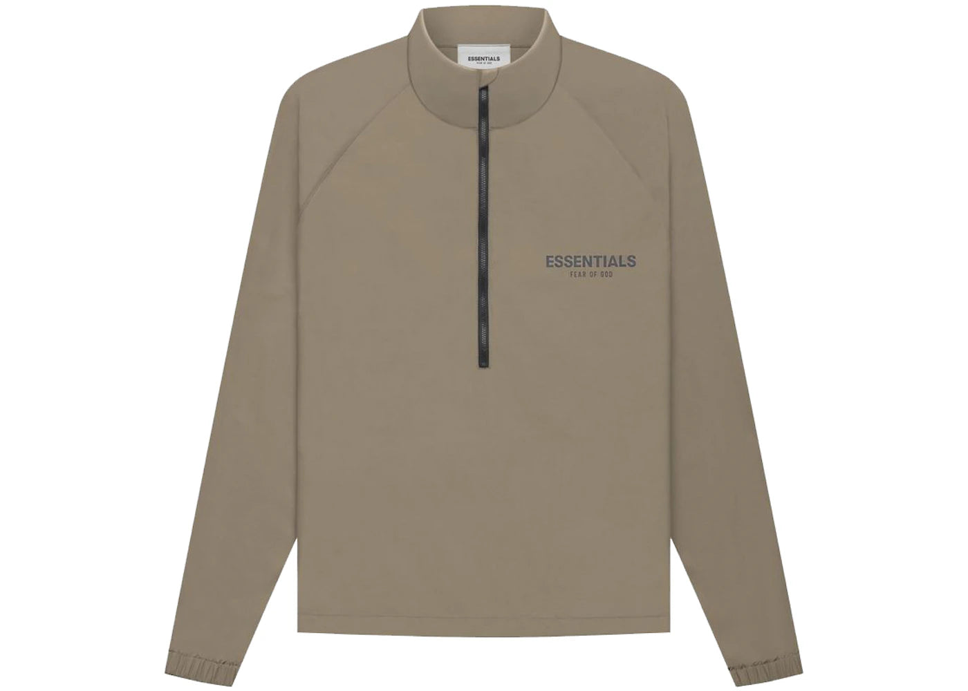 Fear of God Essentials Half Zip Track Jacket Harvest