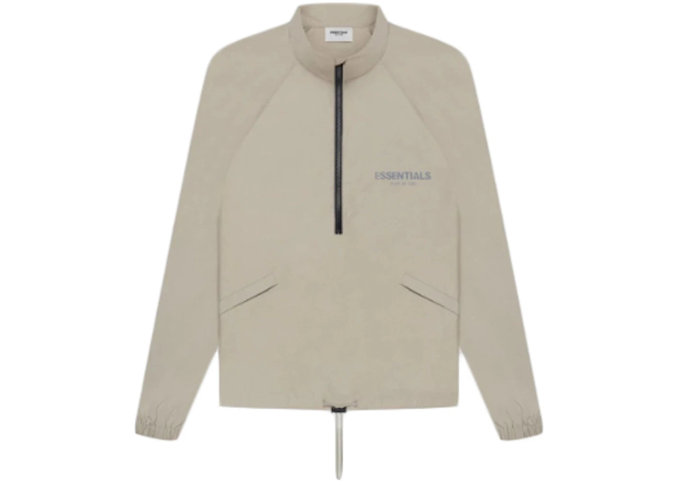 Fear of God Essentials Half Zip Track Jacket (SS21) Moss