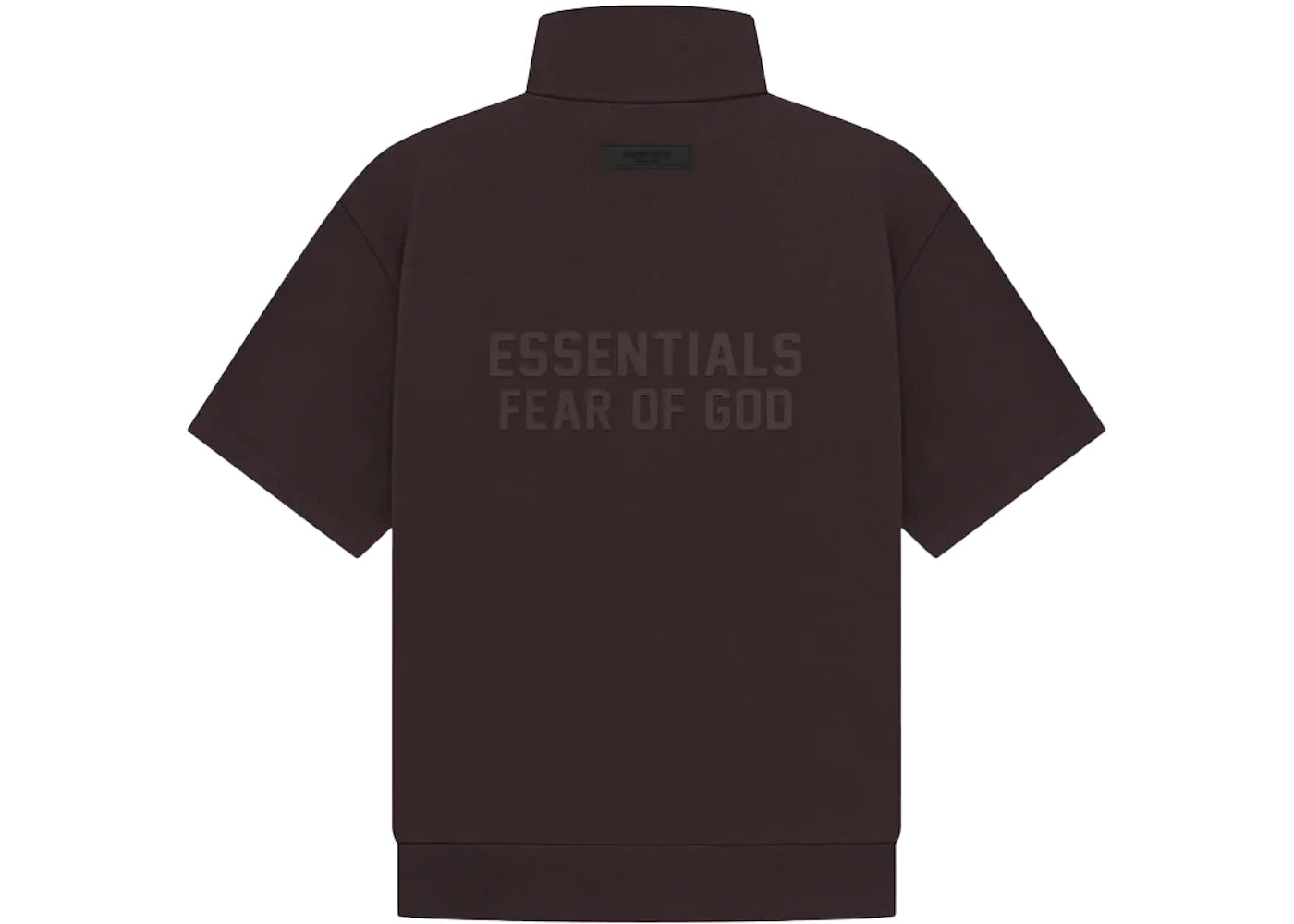 Fear of God Essentials Halfzip 3/4 Sleeve Shirt Plum