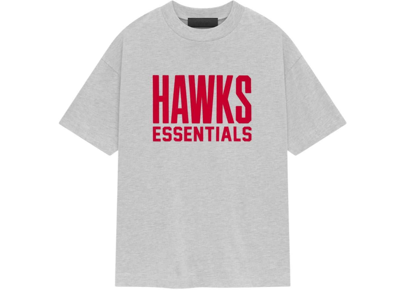 Hawk Select Essentials Fear of God Essentials Hawks Tee Light Heather Grey – Side Kicks