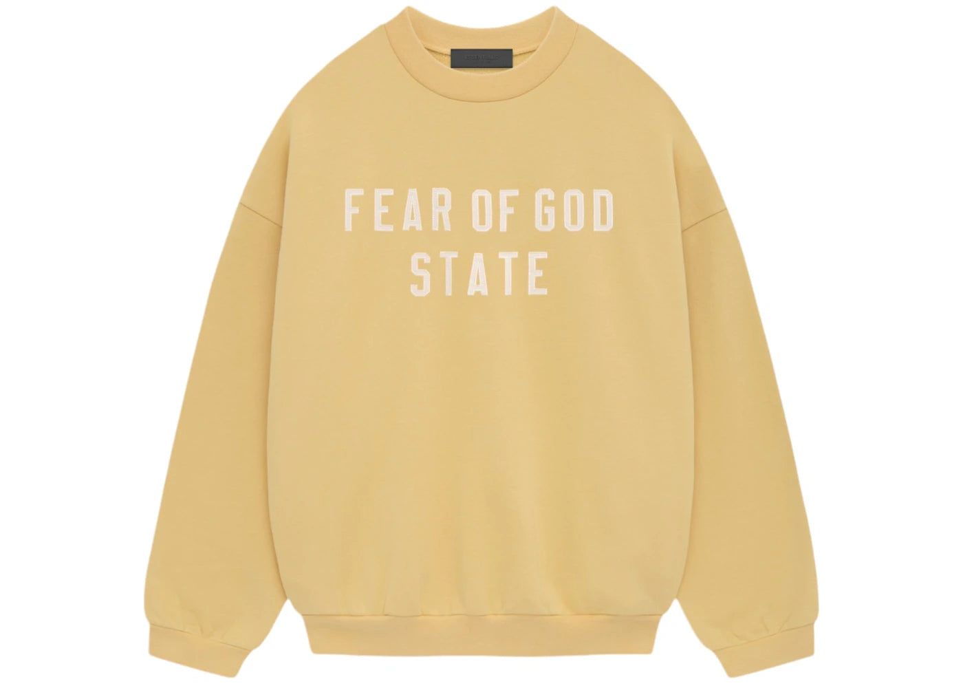 Fear of God Essentials Heavy Fleece Crewneck Amber