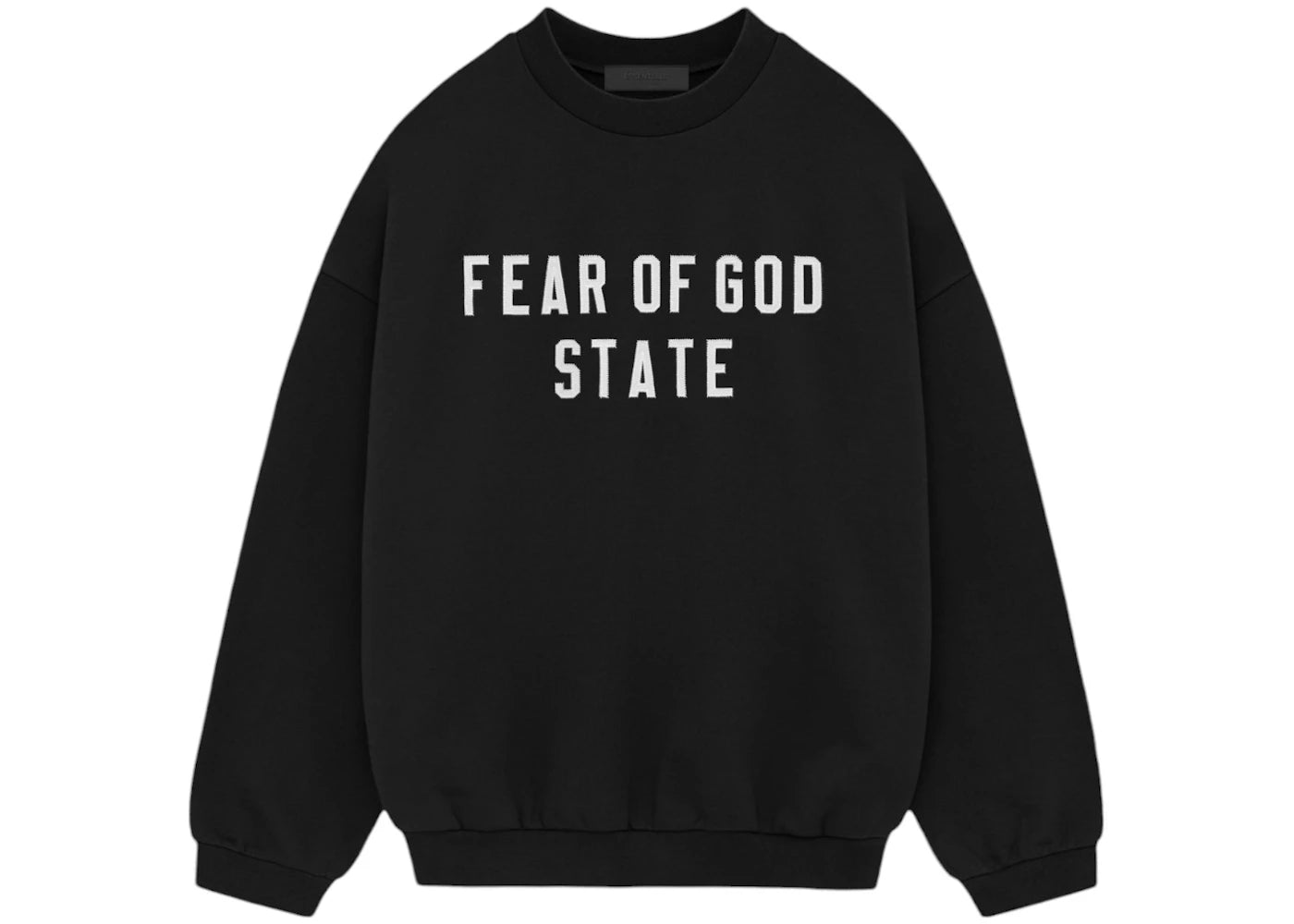 Fear of God Essentials Heavy Fleece Crewneck Black