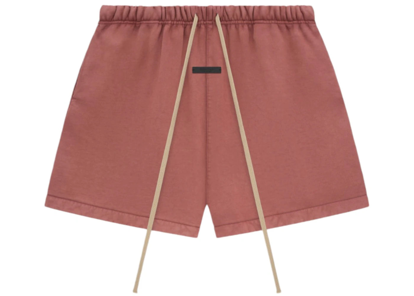 Fear of God Essentials Heavy Fleece Soccer Short Crimson