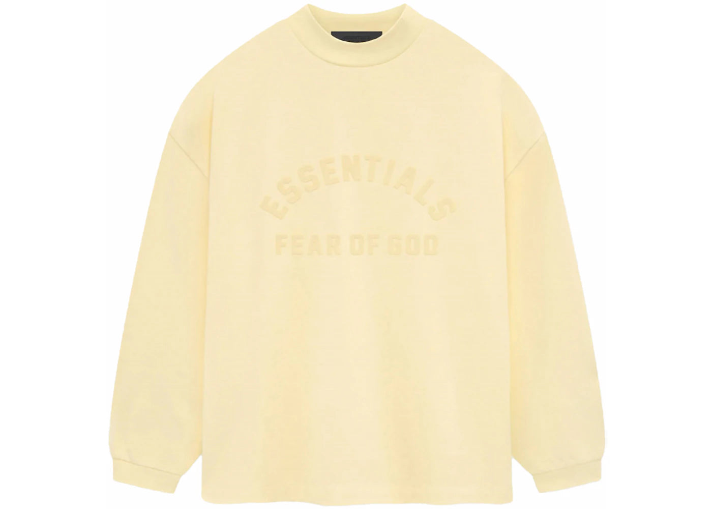 Fear of God Essentials Heavy Jersey L/S Tee Garden Yellow