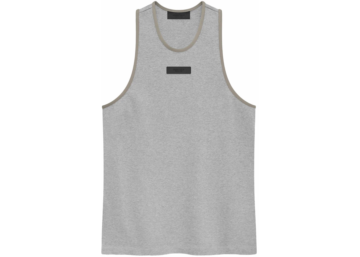 Fear of God Essentials Heavy Jersey Tank Top Light Heather Grey