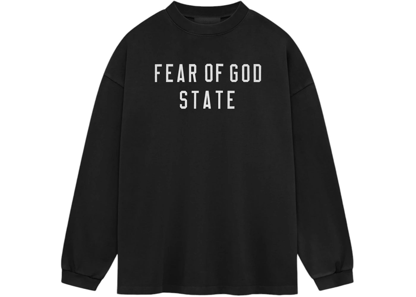 Fear of God Essentials Heavy Longsleeve Tee Black