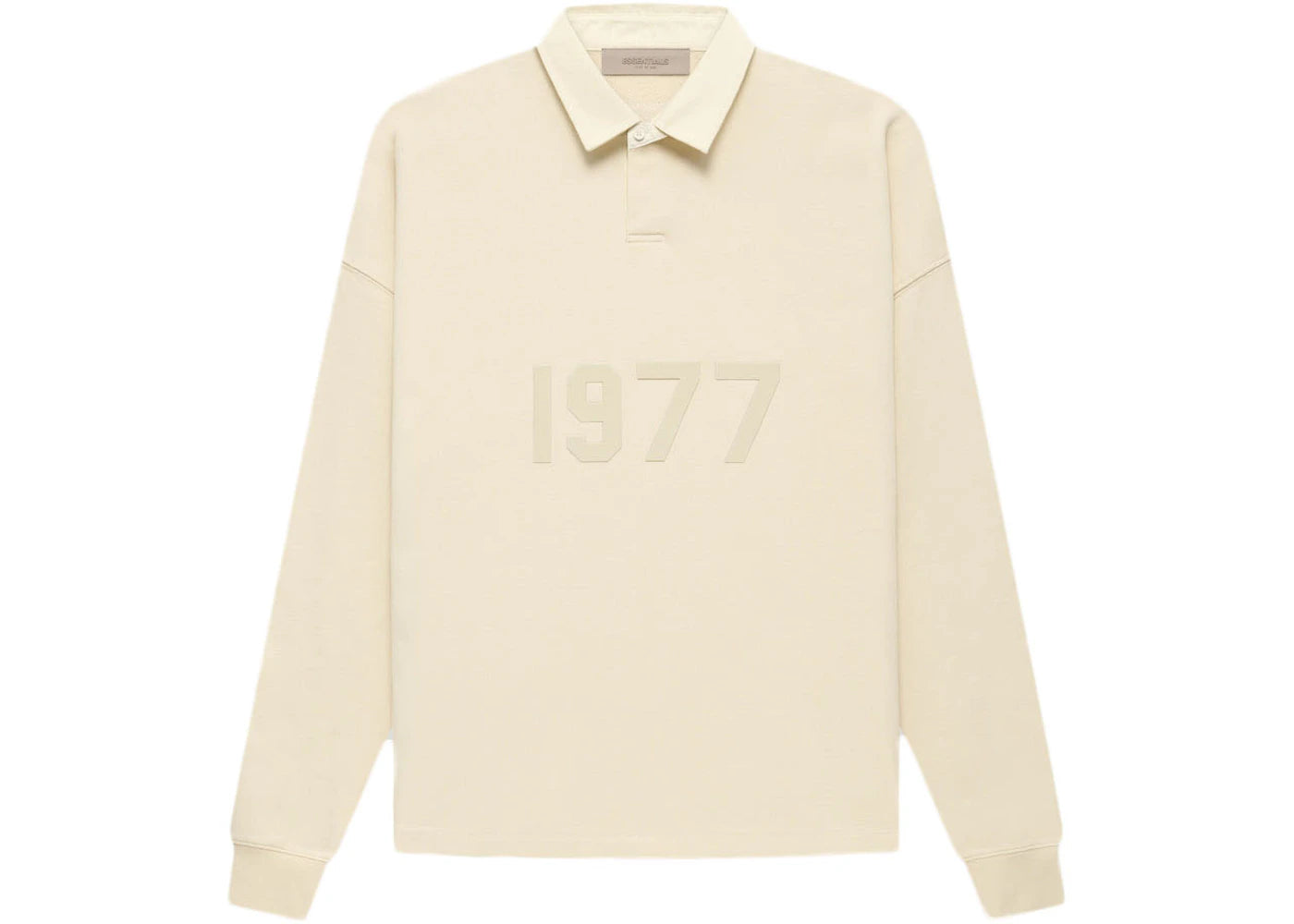 Essentials Henley Rugby Fear of God Essentials Henley Rugby Egg Shell – Side Kicks
