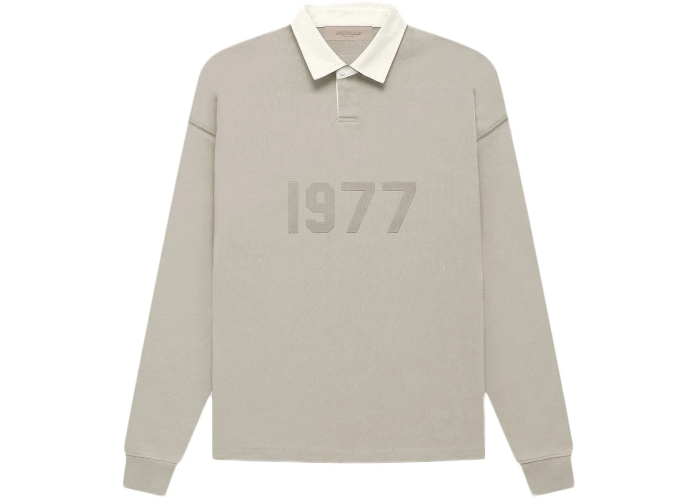 Fear of God Essentials Henley Rugby Smoke