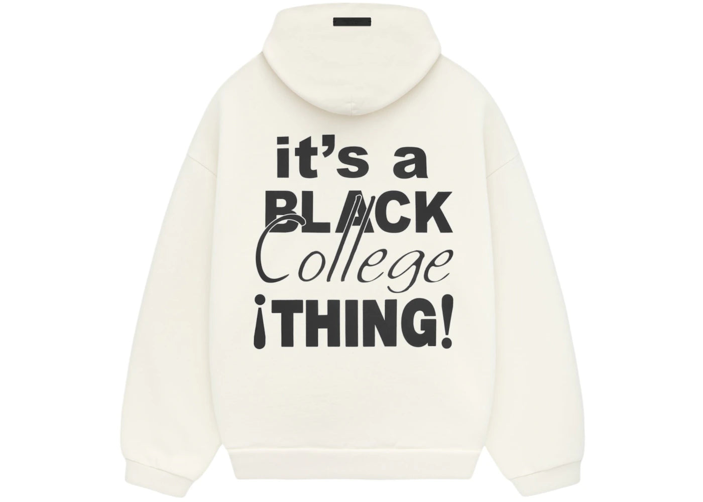 Fear of God Essentials It's A Black College Thing Hoodie Shell