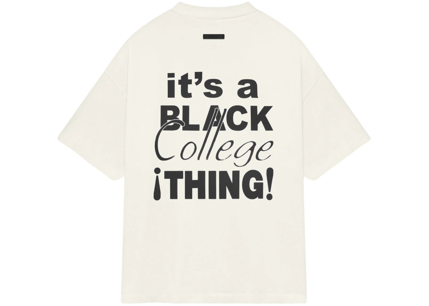 Fear of God Essentials It's A Black College Thing Tee Shell