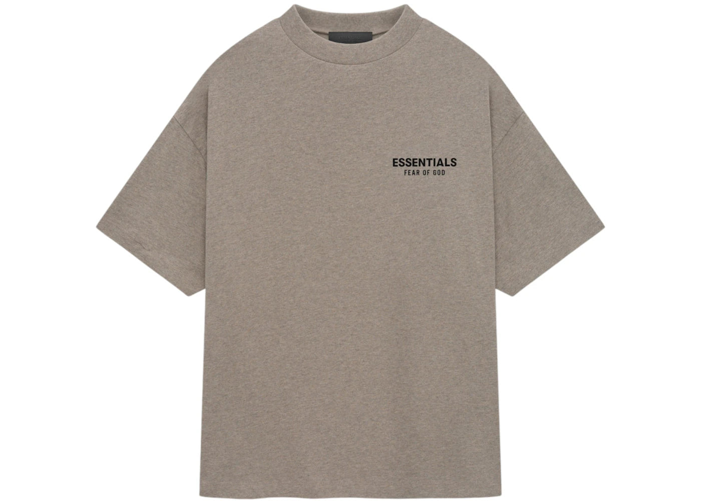 Fear of God Essentials Jersey Crewneck T-Shirt Heather Gray