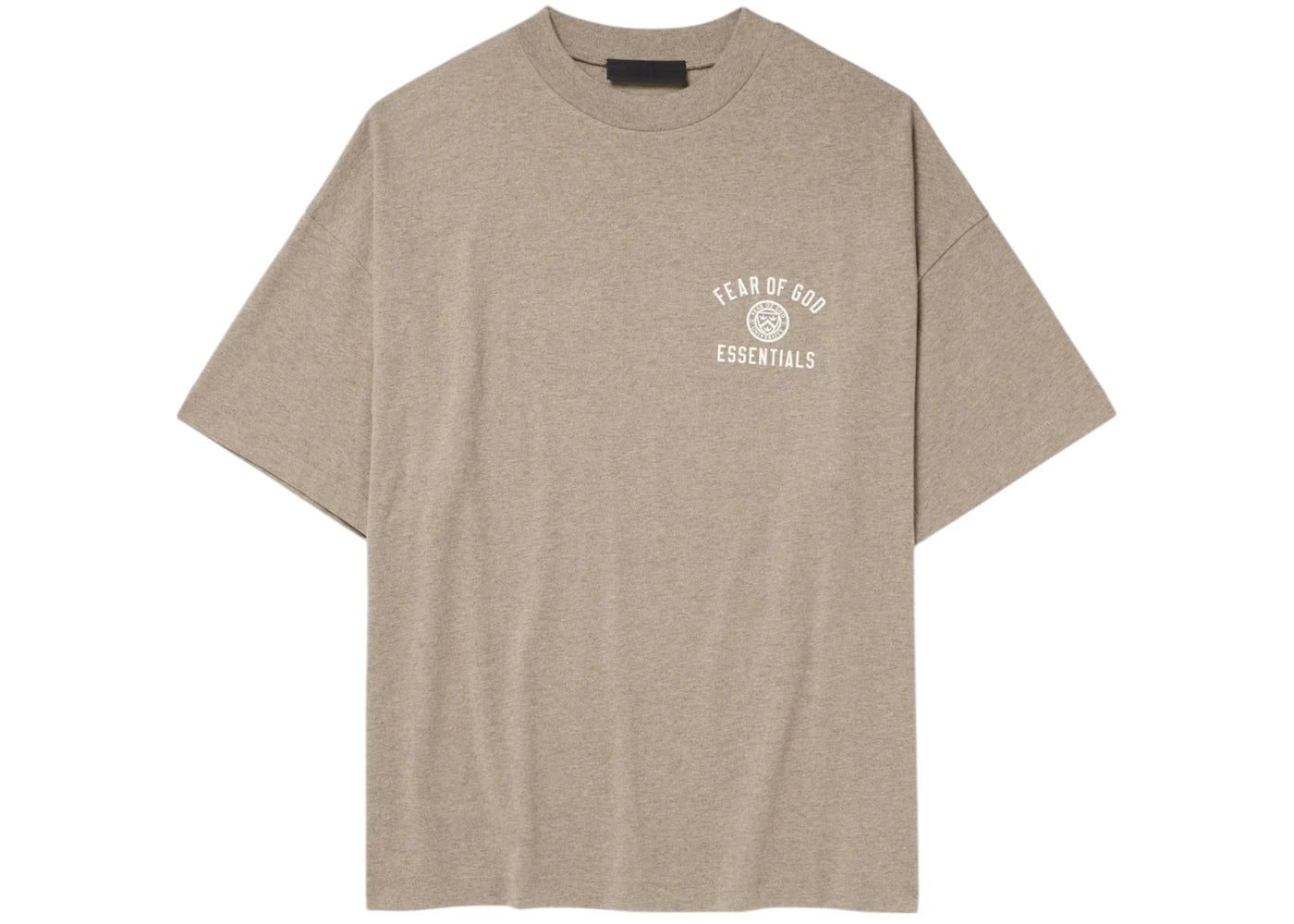 Fear of God Essentials Jersey Crewneck T-shirt (FW24) Taupe