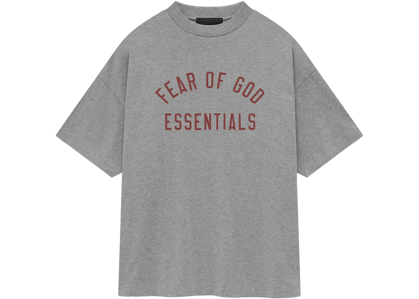 Fear of God Essentials Jersey Crewneck Tee Dark Heather