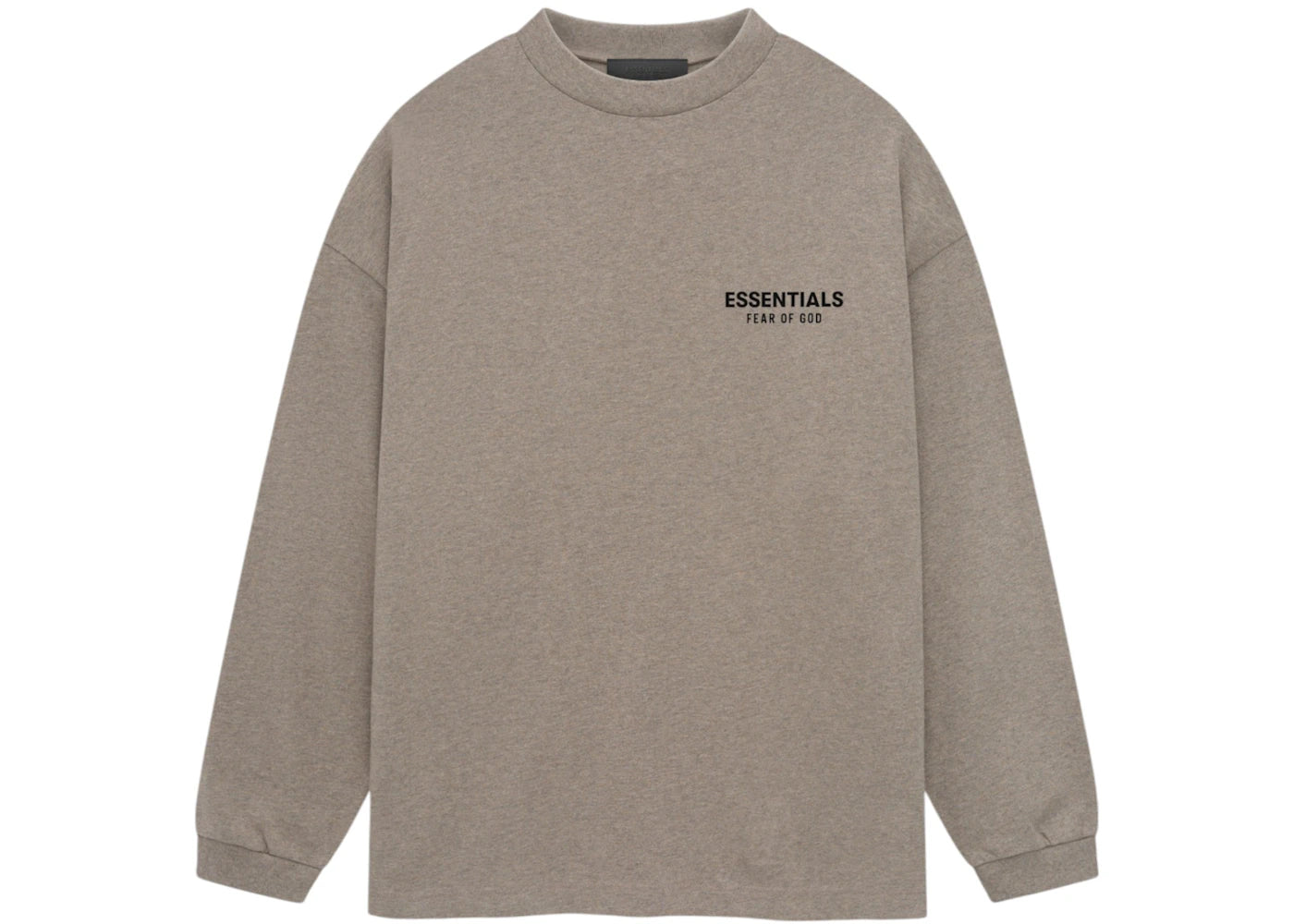 Fear of God Essentials Jersey Long Sleeve T-Shirt Heather Gray