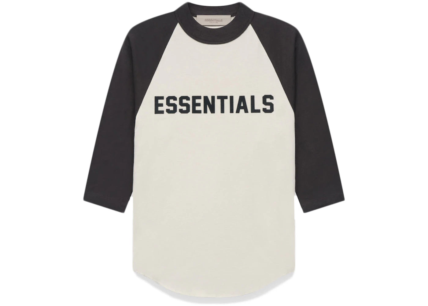 Fear of God Essentials Kids 3/4 Sleeve Baseball T-shirt Wheat