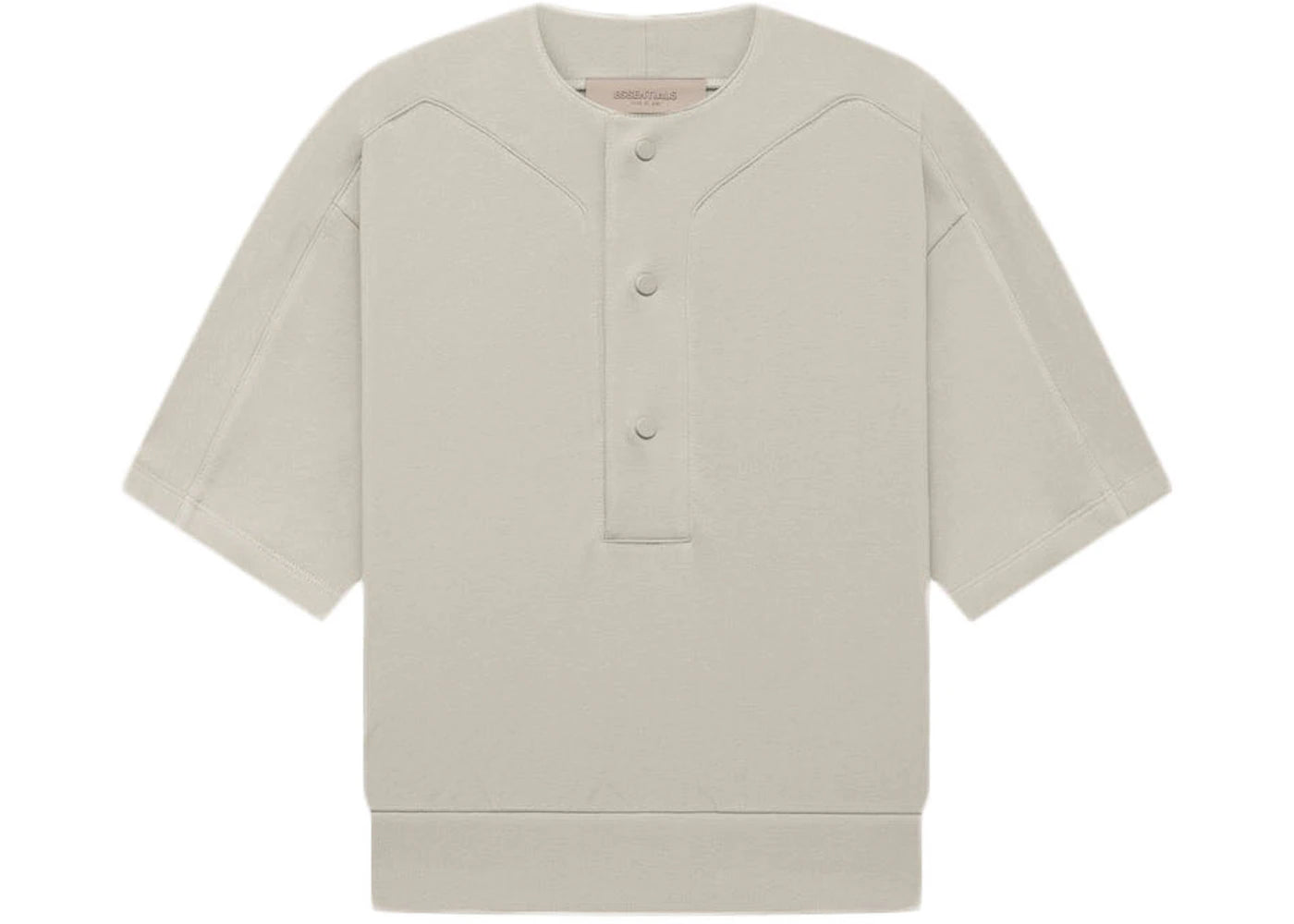 Fear of God Essentials Kids Baseball Henley Smoke