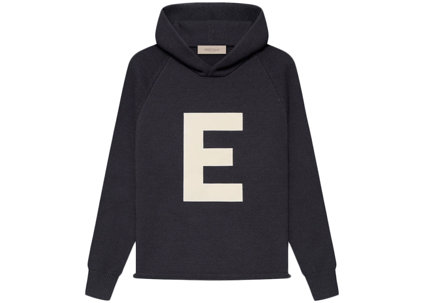 Fear of God Essentials Kids Big E Knit Hoodie Iron