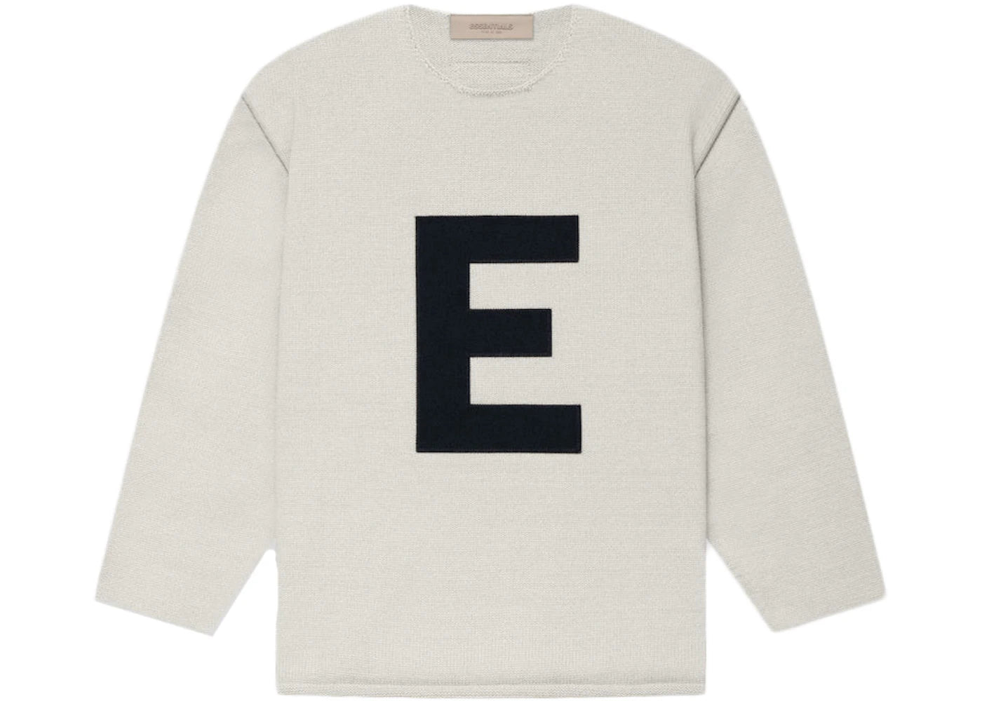 Fear of God Essentials Kids Big E Sweater Wheat