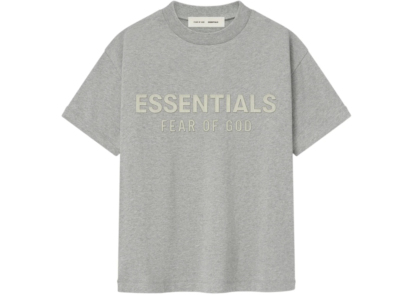 Fear of God Essentials Kids Classic Tee Concrete Heather