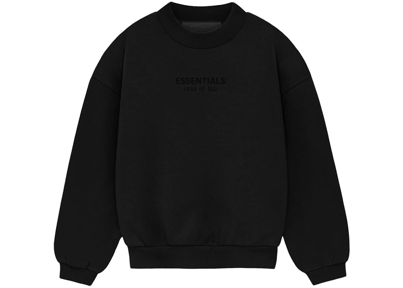 Fear of God Essentials Kids Crewneck (FW23) Jet Black