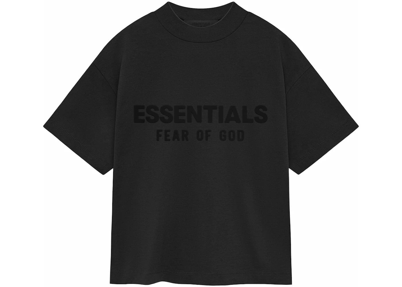 Fear of God Essentials Kids Crewneck T-shirt Jet Black