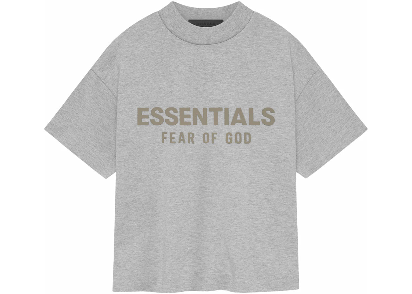 Fear of God Essentials Kids Crewneck T-shirt Light Heather Grey