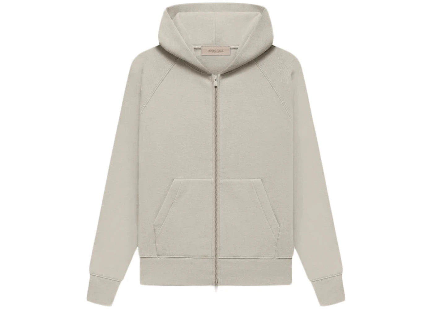 Fear of God Essentials Kids Full-zip Hoodie Smoke