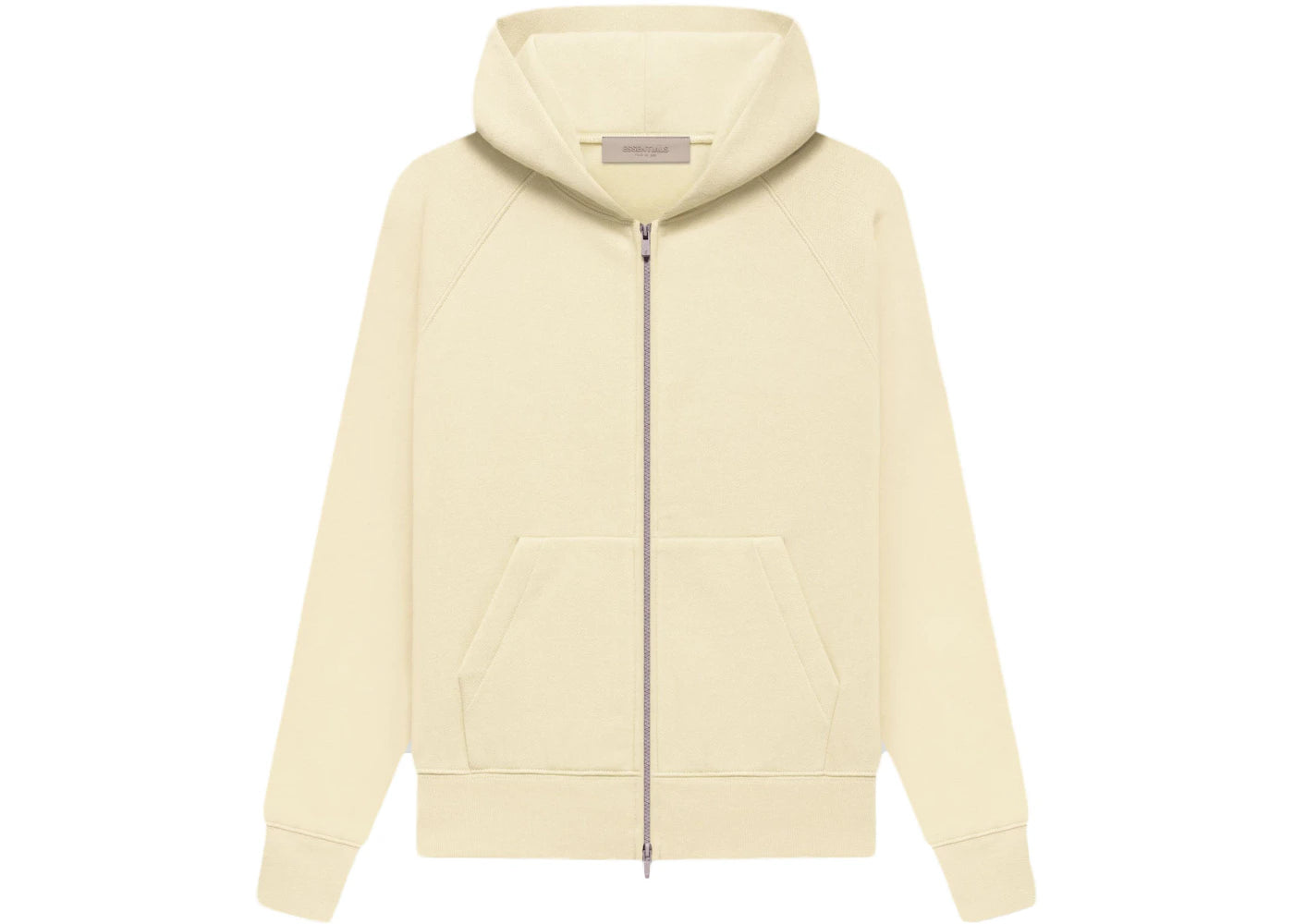 Fear of God Essentials Kid's Fullzip Hoodie Canary