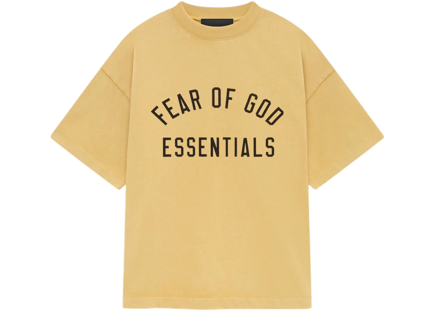 Fear of God Essentials Kids Heavy Crewneck Tee Amber