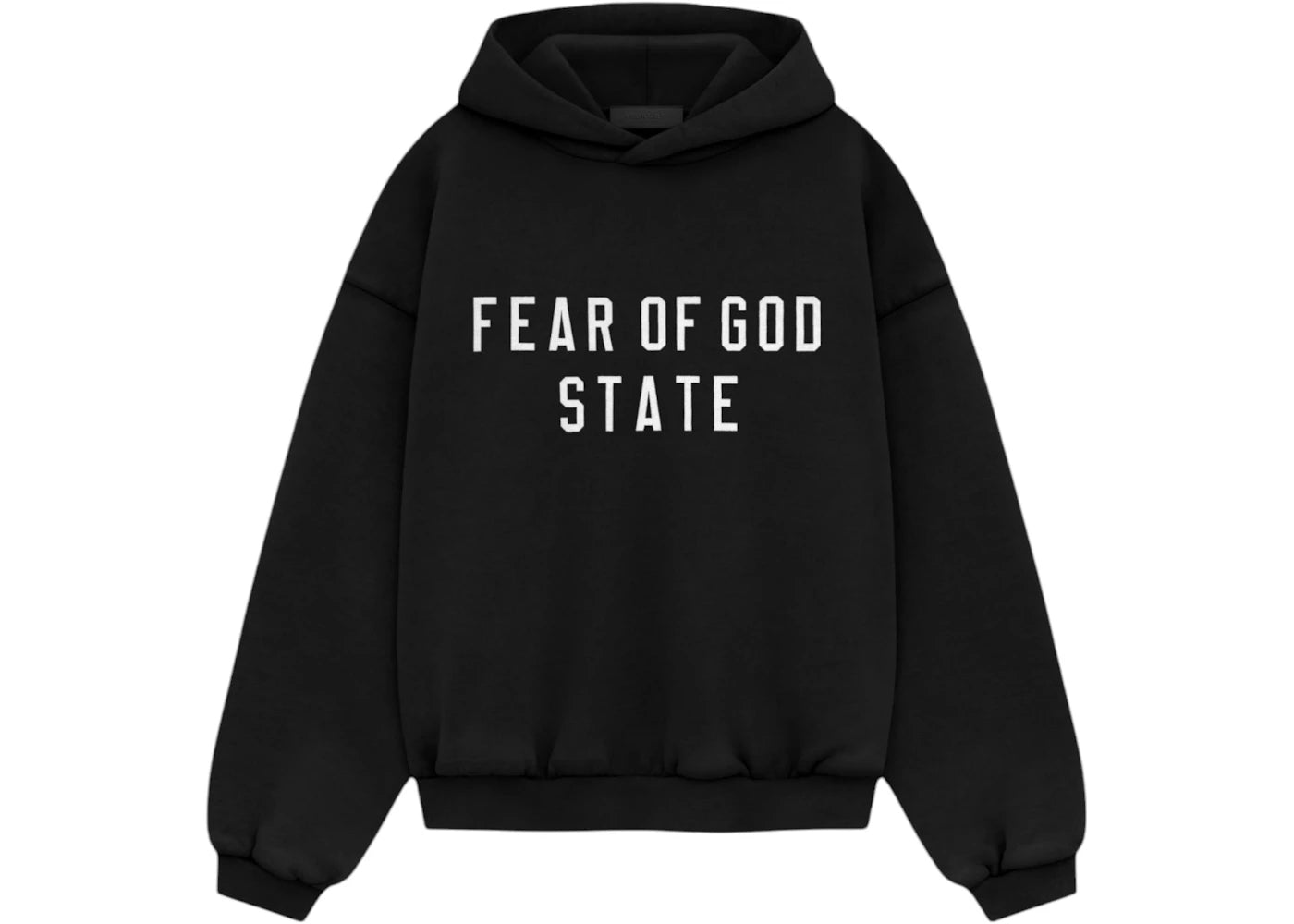 Fear of God Essentials Kids Heavy Fleece Hoodie (FW24) Black