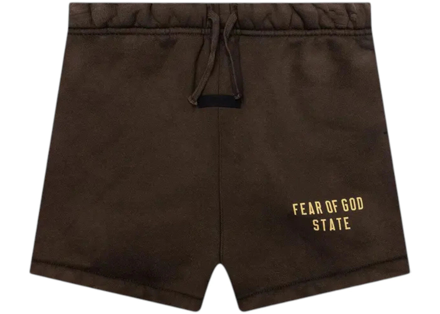 Fear of God Essentials Kids Heavy Fleece Soccer Short Brown